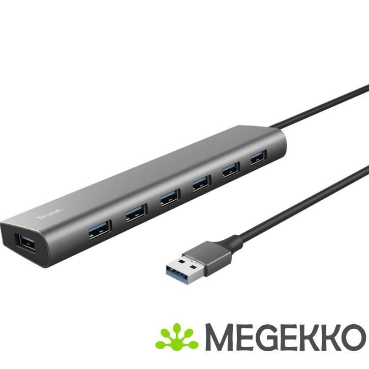 Trust Halyx 7-Port Mini USB Hub Aluminium, Informatique & Logiciels, Clés USB, Envoi