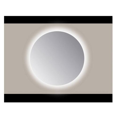 Spiegel Rond Sanicare Q 50 cm Ambi Cold White LED PP, Bricolage & Construction, Sanitaire, Enlèvement ou Envoi