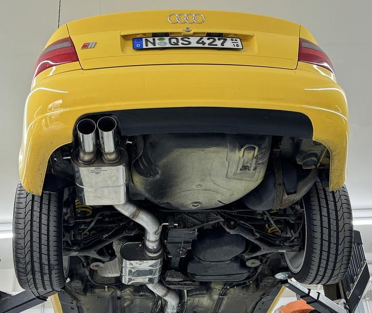 FOX Audi S4 B5 eind- en voordemper 90mm - 2x80 Type 10 zijde, Autos : Pièces & Accessoires, Systèmes d'échappement, Envoi