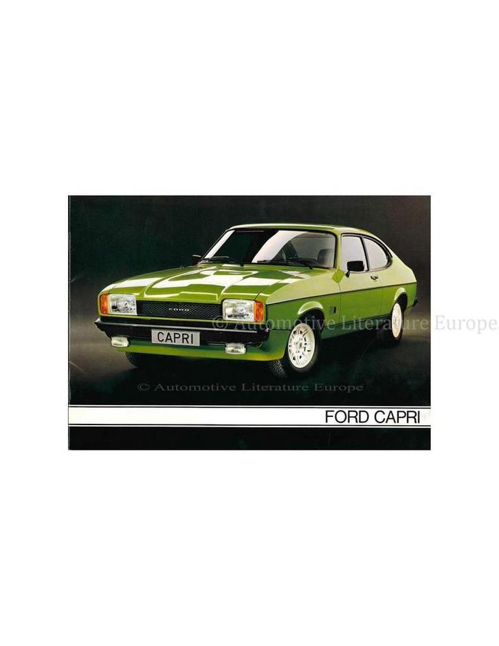 1976 FORD CAPRI BROCHURE NEDERLANDS, Boeken, Auto's | Folders en Tijdschriften