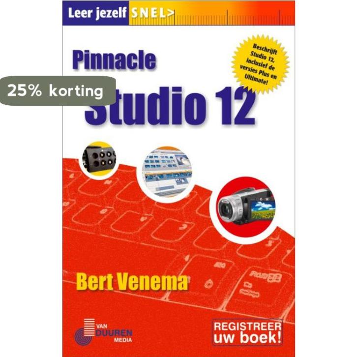 Leer jezelf SNEL... Pinnacle Studio 12 9789059403710 Venema, Livres, Informatique & Ordinateur, Envoi