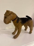 Steiff - Pluche dier Szeiff Airedale terrier (button in ear), Antiek en Kunst