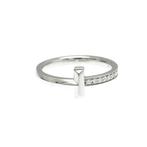 Tiffany & Co. - Ring - 18 karaat Witgoud, Nieuw
