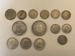 Frankrijk. Lot of 14 silver coins (1 Franc to 20 Francs), Postzegels en Munten