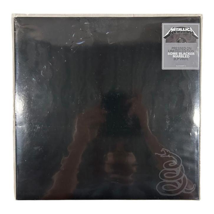 Metallica The Black Album (2LP) (SOME BLACKER MARBLED LPS), Cd's en Dvd's, Vinyl | Overige Vinyl, Verzenden