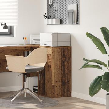 vidaXL Dressoir Oud Hout 38x34,5x75 cm Gefabriceerd Hout, Verzenden