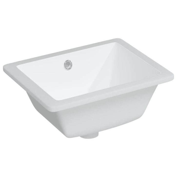 Wastafel Keramiek Wit 39cm | OP = OP | Kleine Badkamer? P..., Huis en Inrichting, Badkamer | Badkamermeubels, 25 tot 50 cm, Nieuw