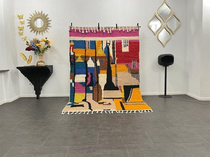 Berber, Handgemaakte Berber tapijt - Tapijt - 246 cm - 165, Huis en Inrichting, Stoffering | Tapijten en Vloerkleden