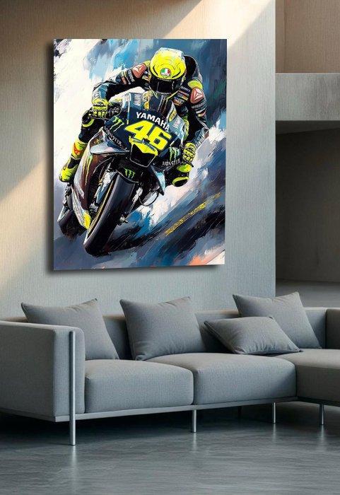 Canvas Fit - Alberto Ricardo - “La Curva del Mito. Valentino, Verzamelen, Automerken, Motoren en Formule 1