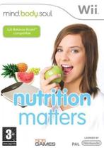 Mind. Body. Soul. Nutrition Matters-Standaard (Wii) Gebruikt, Games en Spelcomputers, Games | Nintendo Wii, Ophalen of Verzenden
