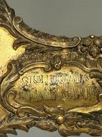 Icoon - Nikolaas de Wonderdoener - Vuurverguld, uitgevoerd, Antiquités & Art