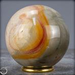Natuurlijk heel artistiek polychroom - Jaspis Bol- 765.22 g, Verzamelen