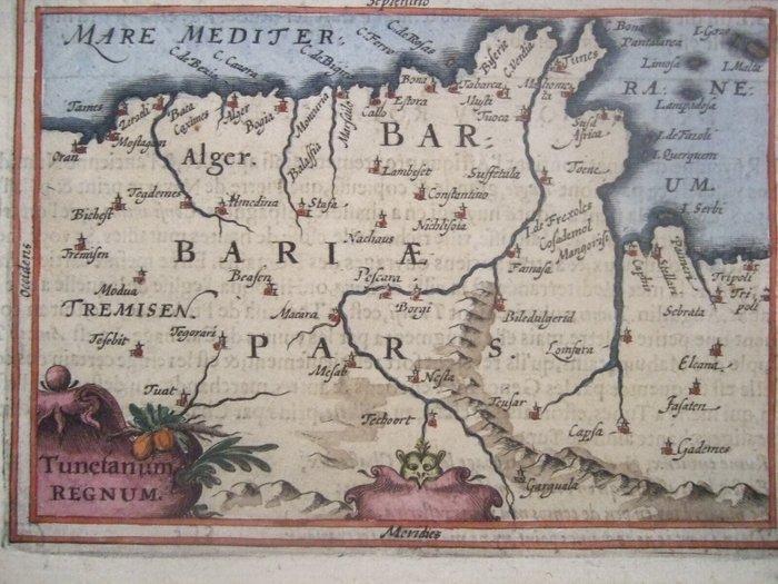 Tunesië - Malta, Maghreb, Algerije; P.Bertius/B.Langenes -, Boeken, Atlassen en Landkaarten