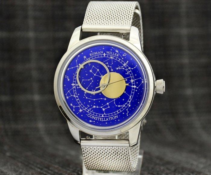 Roman Miller - Galaxy, 1 year Warranty, Seiko movement -, Handtassen en Accessoires, Horloges | Heren