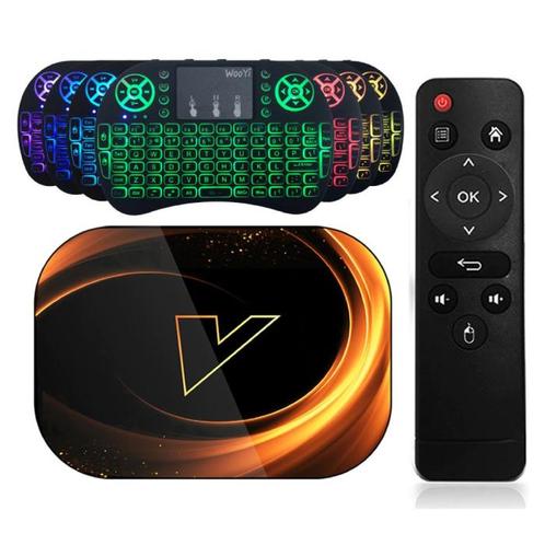 X3 TV Box Mediaspeler Android 9.0 Kodi met Draadloos RGB, Audio, Tv en Foto, Televisie-accessoires, Nieuw, Verzenden