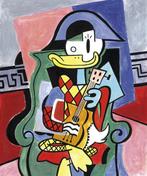 Tony Fernandez - Donald Duck Inspired By Picassos