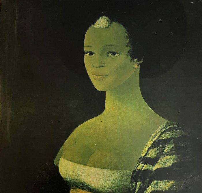 Salvatore Fiume (1915-1997) - Gioconda Africana, Antiquités & Art, Antiquités | Autres Antiquités