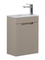 Toiletmeubel Thermis 40 x 22 cm Crème Fonteinmeubel, Doe-het-zelf en Bouw, Verzenden, Nieuw