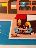 Monsieur Z - Affiche de Tourisme Hyères - Le Port de la