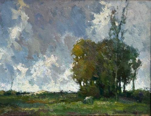 Cornelis Groeneveld (1882-1952), Attribué(e) à - Landschap, Antiek en Kunst, Kunst | Schilderijen | Klassiek