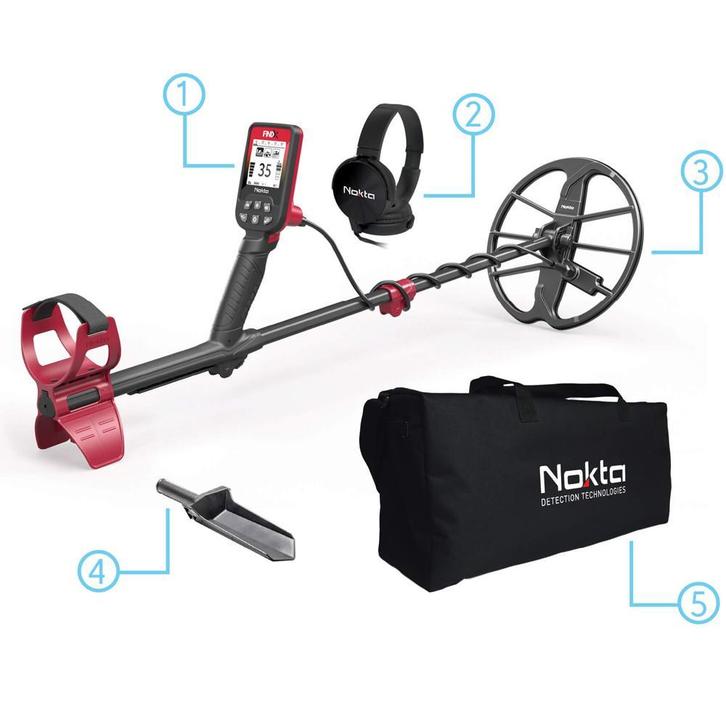 Nokta FindX Metaaldetector, Hobby en Vrije tijd, Metaaldetectors, Nieuw, Meer dan 30 cm, Ophalen of Verzenden