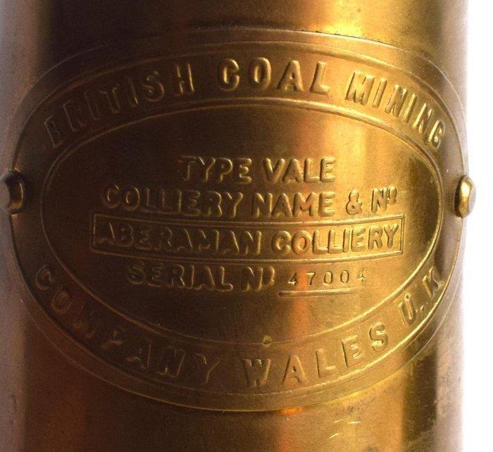 Lampe à pétrole en bronze 31 cm - UK - Scheepslamp -, Antiek en Kunst, Curiosa en Brocante