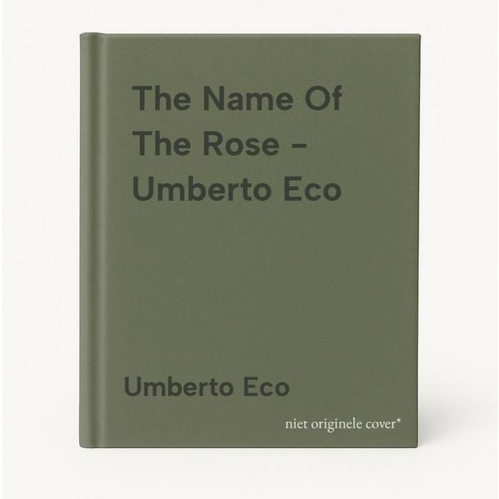 The Name Of The Rose - Umberto Eco 9780330284141 Umberto Eco, Boeken, Taal | Engels, Gelezen, Verzenden