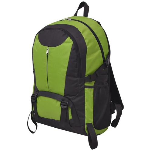 vidaXL Hiking rugzak 40 L zwart en groen, Bijoux, Sacs & Beauté, Sacs | Sacs à dos, Envoi