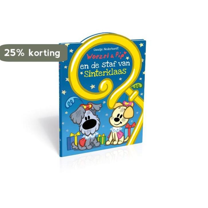 Woezel & Pip en de staf van Sinterklaas / Woezel & Pip, Boeken, Kinderboeken | Baby's en Peuters, Gelezen, Verzenden