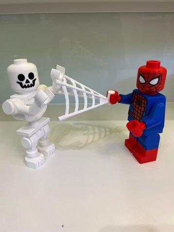 Lego Minifiguur - Replika Lego - Marvel - Spider Man & beschikbaar voor biedingen