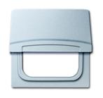 ABB Busch-Jaeger Adapterplaat Met Afdekking IP44 Aluminium -, Doe-het-zelf en Bouw, Verzenden, Nieuw