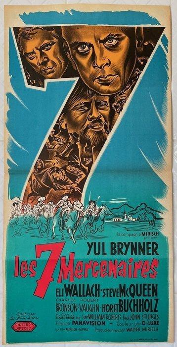 Art by Grinsson - The magnificent seven (1960) Yul Brunner -, Verzamelen, Film en Tv