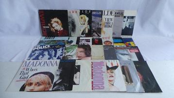 Madonna, Sting & Related, Kim Wilde - 28 Vinyles - Super beschikbaar voor biedingen