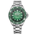 Edox - Heren - Neptunian Automatic Green 80120-3VM-VDN1, Handtassen en Accessoires, Horloges | Heren, Nieuw