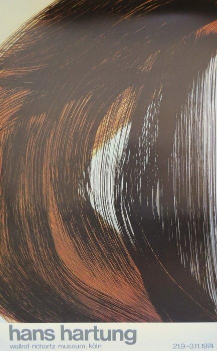 Hans Hartung - Affiche originale dexposition - Cologne -, Antiquités & Art, Art | Dessins & Photographie