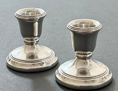 WW Birmingham - Kandelaar (2) - .925 zilver - Pond, Antiek en Kunst, Antiek | Zilver en Goud