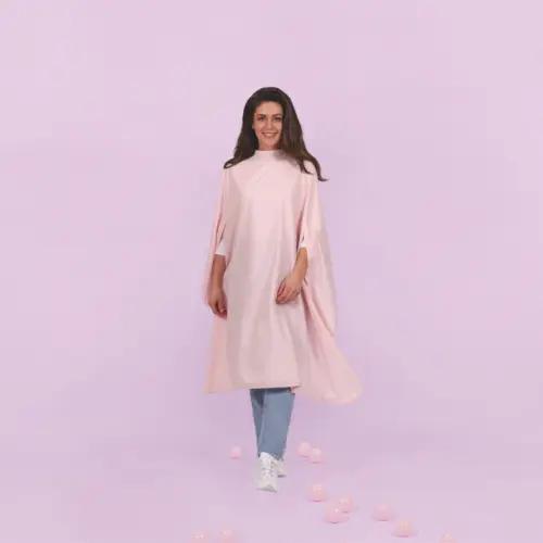 Trend Design Skinny Kapmantel- Drukknopen (Kapmantels), Handtassen en Accessoires, Uiterlijk | Haarverzorging, Overige typen, Nieuw