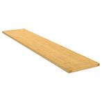 vidaXL Wandschap 100x20x1,5 cm bamboe, Huis en Inrichting, Verzenden, Nieuw