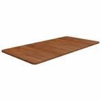 vidaXL Wastafelblad 100x50x1,5cm behandeld massief hout, Huis en Inrichting, Keuken | Keukenelementen, Verzenden, Nieuw