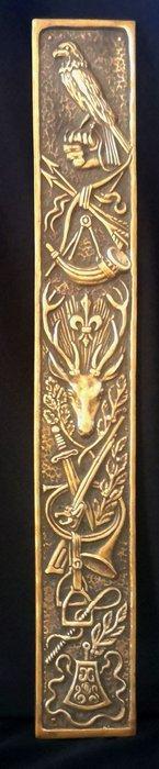 Relief, The ROYAL HUNT - 34.5 cm - Max LE VERRIER