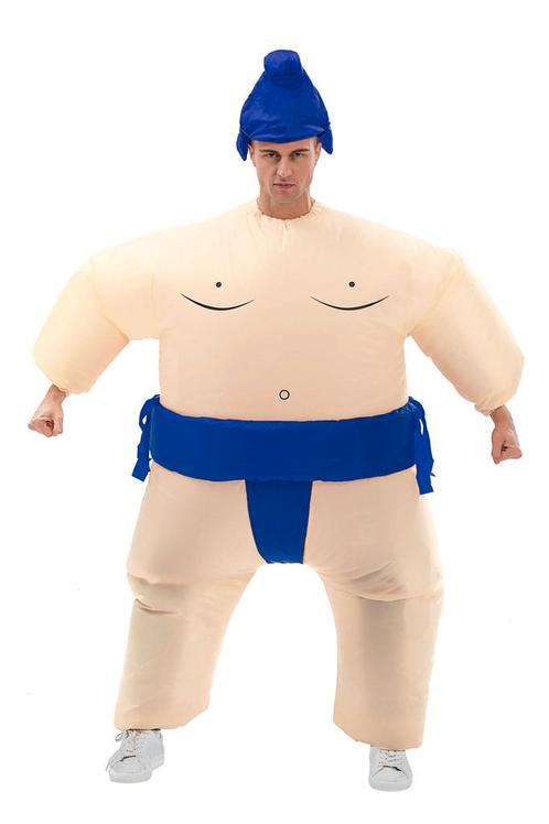 KIMU® Opblaas Kostuum Sumo Worstelaar Blauw Opblaasbaar Pak, Vêtements | Hommes, Costumes de carnaval & Vêtements de fête, Enlèvement ou Envoi