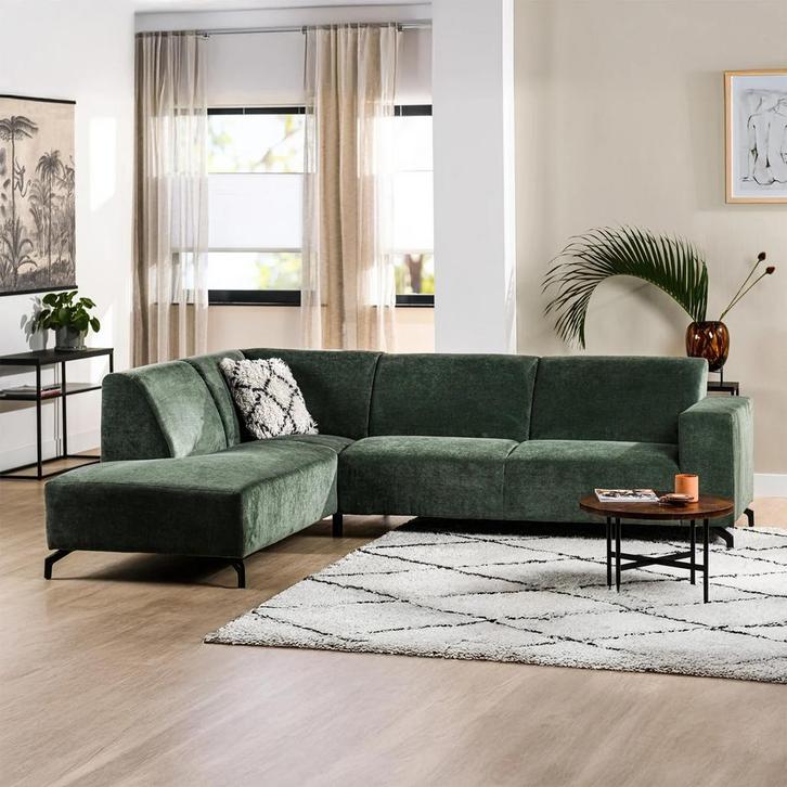 *ACTIE* Hoekbanken met Luxe stoffen en kleuren naar keuze!, Huis en Inrichting, Zetels | Complete zithoeken, Nieuw, Verzenden