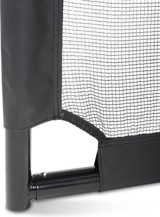EXIT Coppa stalen voetbaldoel 220x170cm - zwart, Kinderen en Baby's, Speelgoed | Overig, Ophalen of Verzenden