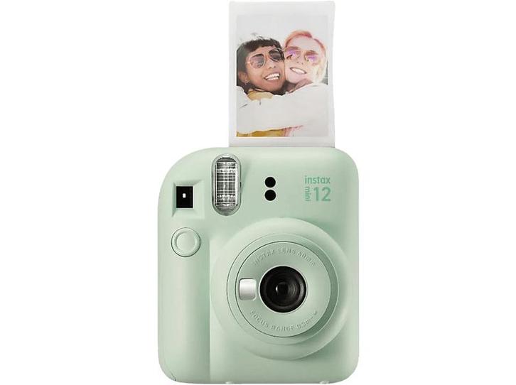 Fujifilm -  Instax Mini 12 Mint Green - Groen, Audio, Tv en Foto, Fotocamera's Analoog, Polaroid, Nieuw, Fuji, Verzenden