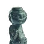 Ancien Butanais Bois Talisman de divinité - 60 mm