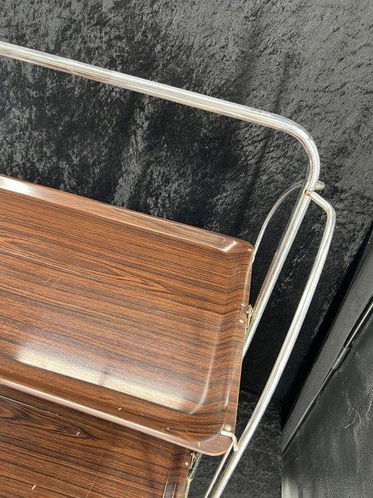 Serveerwagen - Metaal - Servierwagen, Antiek en Kunst, Kunst | Designobjecten