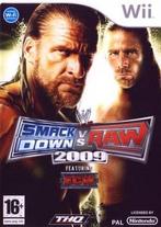 WWE Smackdown! vs Raw 2009 (Wii Games), Ophalen of Verzenden, Zo goed als nieuw