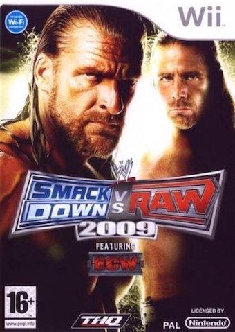WWE Smackdown! vs Raw 2009 (Wii Games), Games en Spelcomputers, Games | Nintendo Wii, Zo goed als nieuw, Ophalen of Verzenden