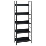 vidaXL Boekenkast met 5 schappen 60x27,6x158,5 cm bewerkt, Huis en Inrichting, Kasten | Boekenkasten, Verzenden, Nieuw