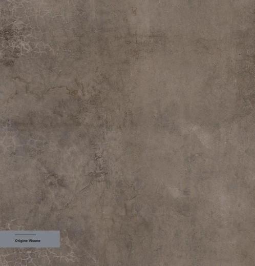 Origine Visone / Taupe 75x75 ( MAT ) Beton Look Woonkamer /, Doe-het-zelf en Bouw, Tegels, Ophalen of Verzenden